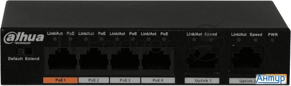 Коммутатор Dahua Dh-pfs3006-4et-60