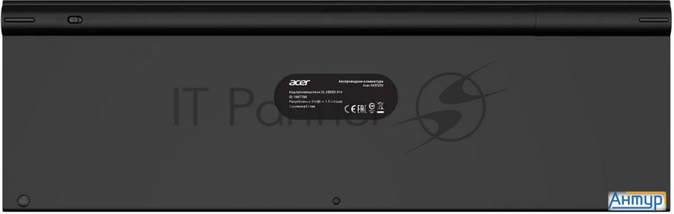 Клавиатура Acer Okr300 черный Usb беспроводная (zl.kbdee.014)