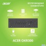 Клавиатура Acer Okr300 черный Usb беспроводная (zl.kbdee.014)