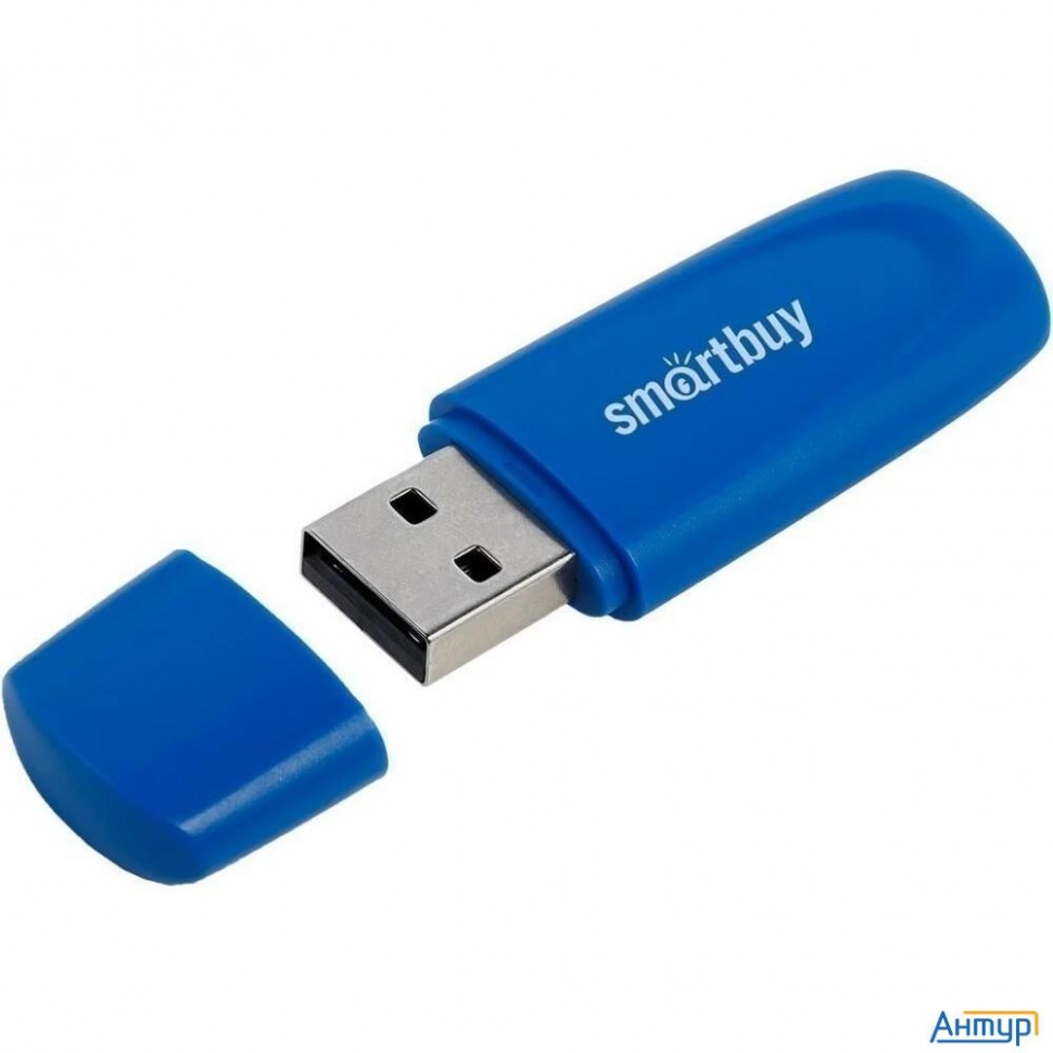 Smartbuy Usb Drive 16gb Scout Blue [sb016gb2scb]