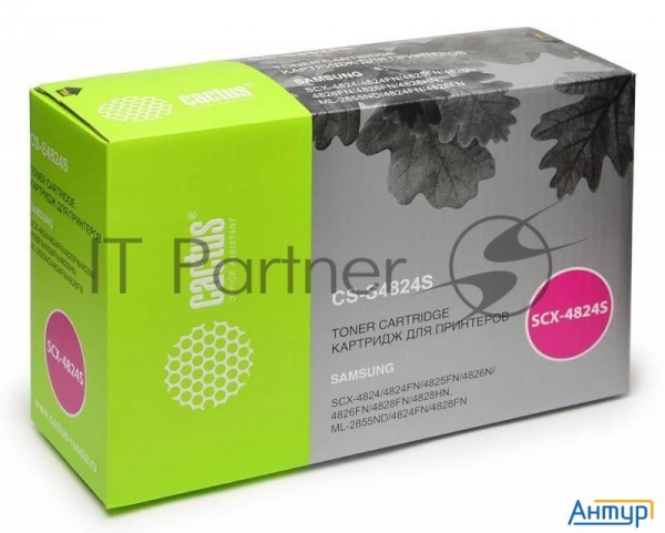 Картридж Cactus Cs-s4824s (mlt-d209s) для принтеров Samsung Scx-4824fn/4828fn/ml-2855 5000 стр.