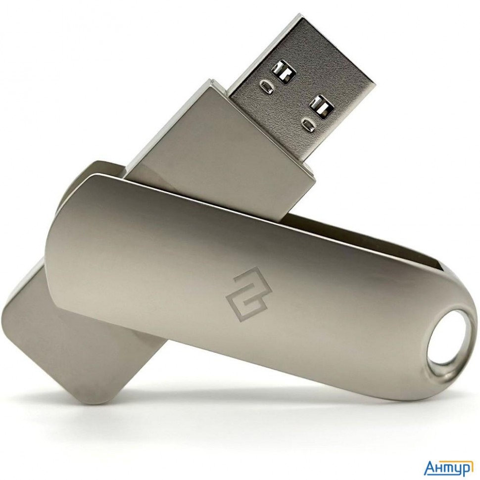 Digma Usb Drive 64gb Drive3 Dgfum064a30sr Usb3.0 серебристый (1927128)