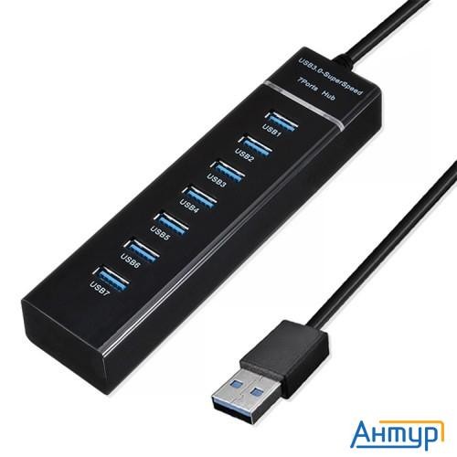 Ks-is Ks-568 Usb хаб 7 X Usb 2.0 F в Usb 3.0 Type A M с БП