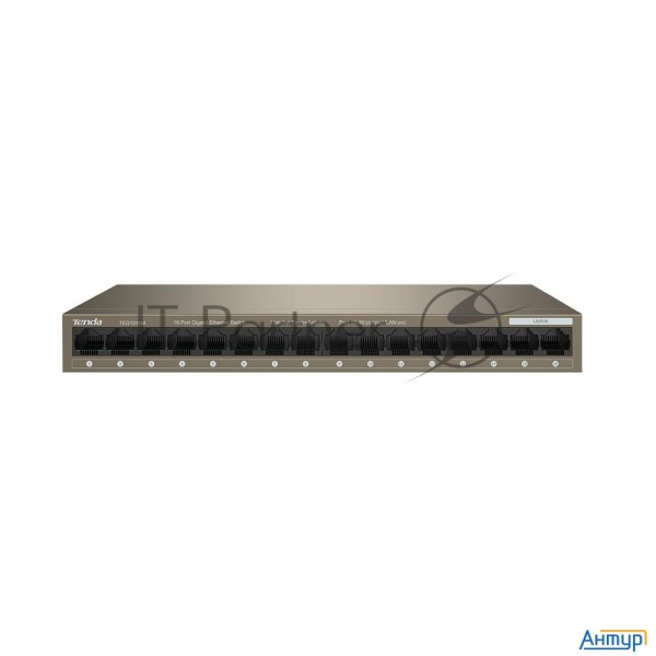 Коммутатор Tenda Teg1016m неуправляемый 16-портовый  Gigabit Ethernet