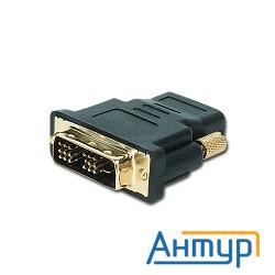 Переходник Hdmi-dvi 19f/25m(мама-папа), золотые разъемы Gembird [a-hdmi-dvi-2]