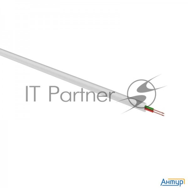 Кабель Rexant (01-5001-3) Кабель телефонный  2 жилы  100м Cca белый  (ШТЛП-2)
