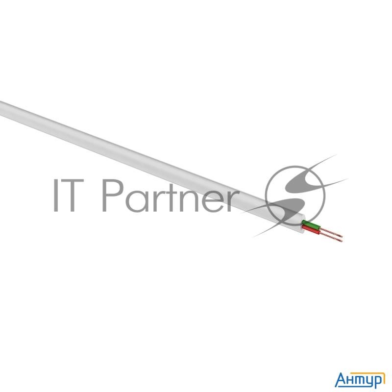 Кабель Rexant (01-5001-3) Кабель телефонный  2 жилы  100м Cca белый  (ШТЛП-2)