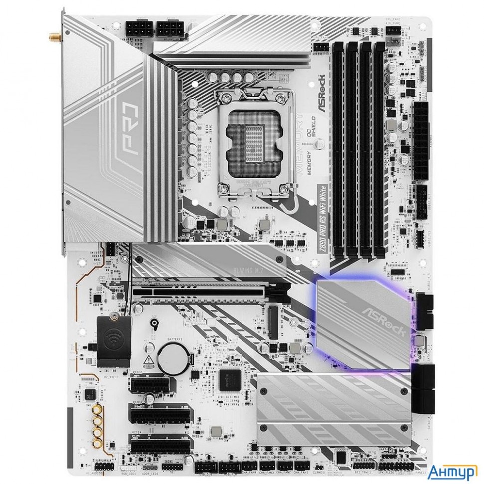 Материнская плата Asrock Z890 Pro Rs Wifi White, Rtl
