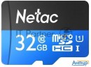Флеш карта Microsdhc 32gb Netac P500 <nt02p500stn-032g-s>  (без Sd адаптера) 80mb/s