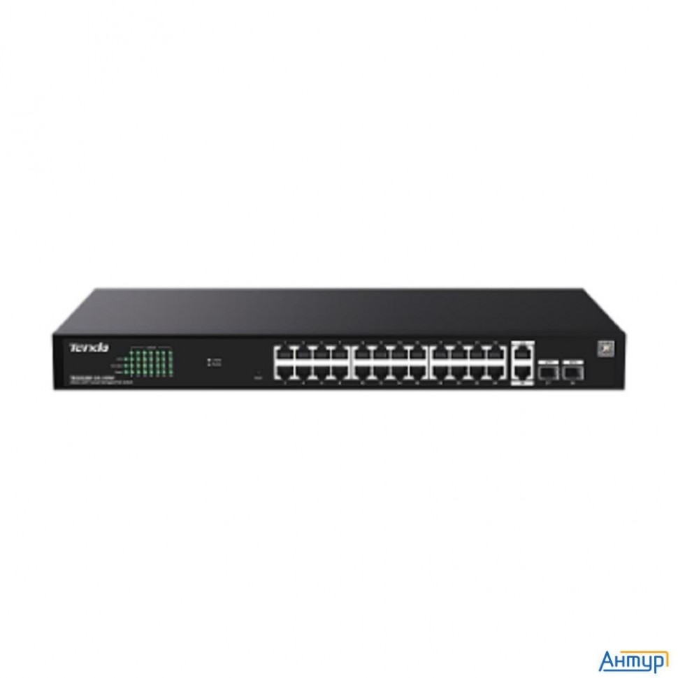 Ip-com G2228p-24-410w Web Smart коммутатор с 26 гигабитными портами и 2 Sfp-портоми, Poe 24х30Вт (до