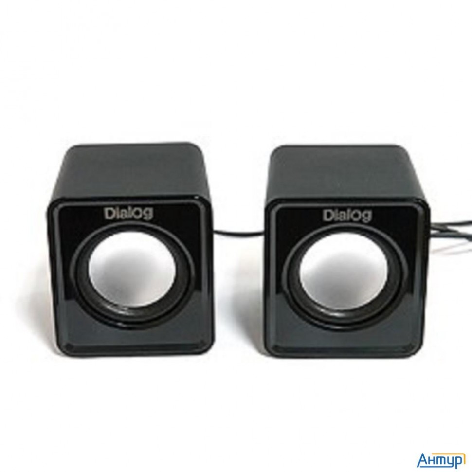 Dialog Colibri Ac-02up Black {акустические колонки 2.0, 5w Rms, питание от Usb}