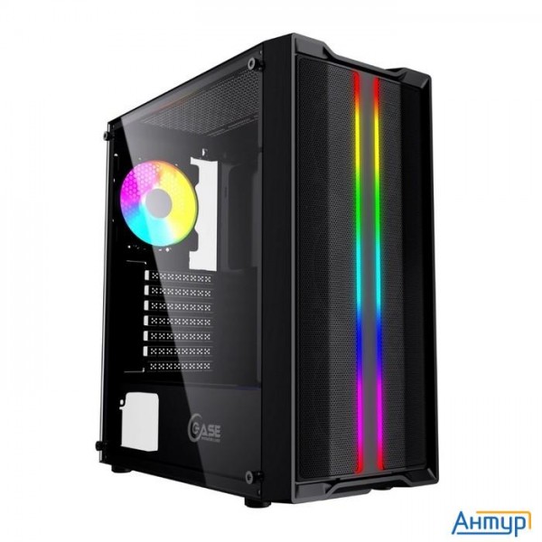 Powercase Cmieb-f4s Корпус Mistral Evo, Tempered Glass, 1x 120mm Pwm Argb Fan + Argb Strip + 3x 120m
