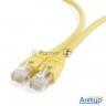 Патч-корд Utp Cablexpert кат.6, 1м, литой, многожильный (жёлтый)