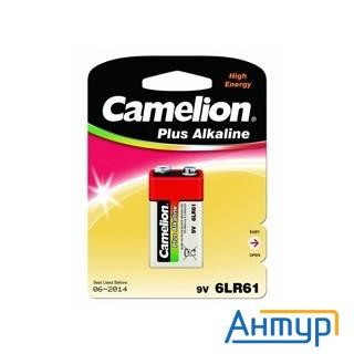 Camelion 6lf22 Plus Alkaline Bl-1 (6lr61-bp1, батарейка,9В) (1 шт. в уп-ке)