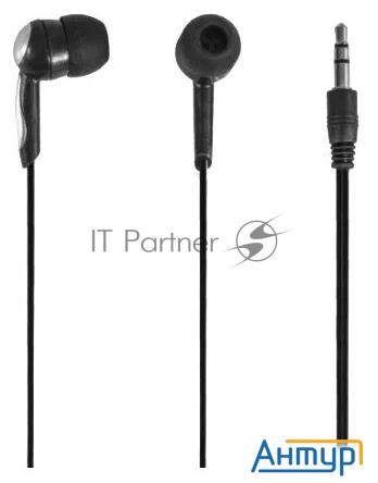 Наушники-вкладыши Defender Basic-603 / для плеера /o10 мм / 3.5 Mm Jack / кабель 1,1м./ пластик /чер