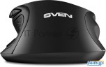 Мышь Sven Rx-113  (5+1кл. 800-2000dpi,  Soft Touch, каб. 1,5м, блист.) Usb чёрная Мышь Sven Rx-113