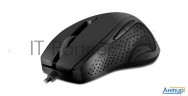 Мышь Sven Rx-113  (5+1кл. 800-2000dpi,  Soft Touch, каб. 1,5м, блист.) Usb чёрная Мышь Sven Rx-113