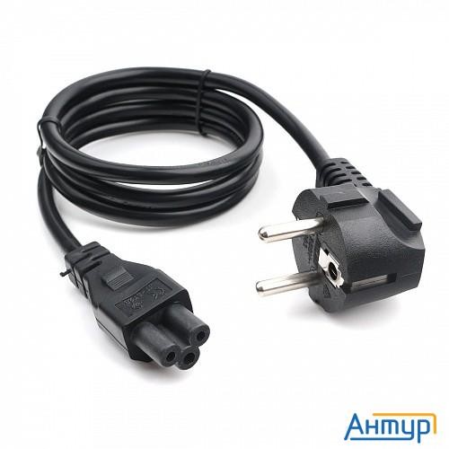 Cablexpert Pc-186-ml12-1m Кабель питания для ноутбуков 1м, Schuko- C5, 10А, пакет