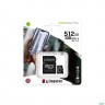 Флеш карта Microsdhc 512gb Microsdxc Class10 Kingston <sdcs2/512gb> Uhs-i Canvas Select Up To 100mb/