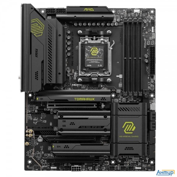 Материнская плата Msi Mag X870e Tomahawk Wifi X870, Am5, 4*ddr5, 3*pciex16, 4*m.2, 4*typec, 2*usb3.2