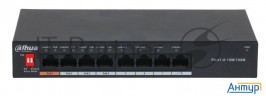 Коммутатор Dahua Dh-pfs3008-8et-60