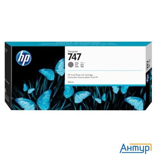 Hp  P2v86a Картридж Hp 747 серый  {hp Designjet Z6/z9+ Series, (300 мл)}