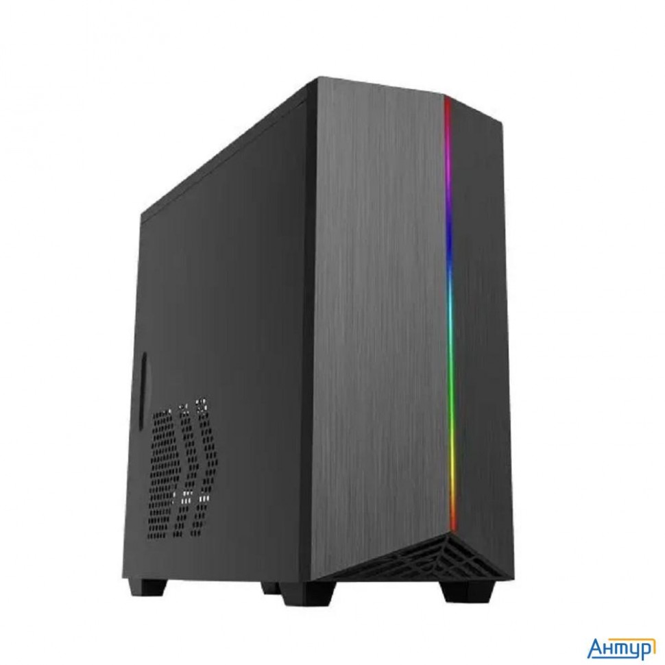 Zircon Корпус Lima без БП (midi Tower,micro-atx,Черн,1*usb3.0,2*usb2.0, 1*92mm )