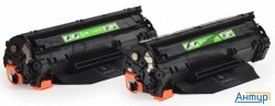 Тонер-картридж Cactus Cs-ce278ad черный (2*2100 стр.) для Hp Laserjet P1566/p1606w