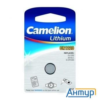 Camelion Cr1220 Bl-1 (cr1220-bp1, батарейка литиевая,3v)  (1 шт. в уп-ке)