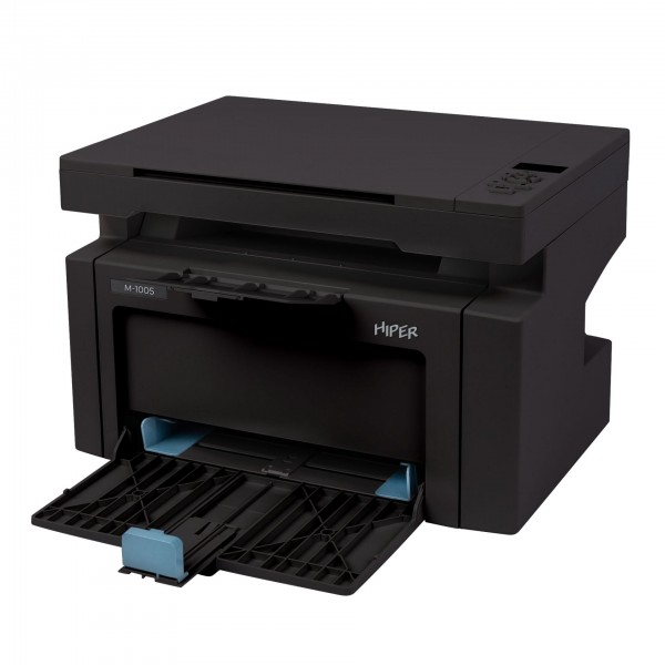 МФУ Hiper M-1005(bl) черный (a4, принтер/копир/сканер, 600dpi, 22ppm, 128mb, Usb) (m-1005 (bl))