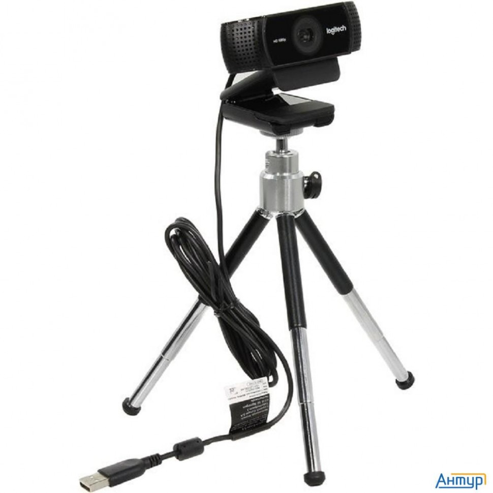 960-001088/960-001089 Logitech Webcam C922 Pro Stream  {usb 2.0, 1920*1080, 2mpix Foto, Mic, Black}