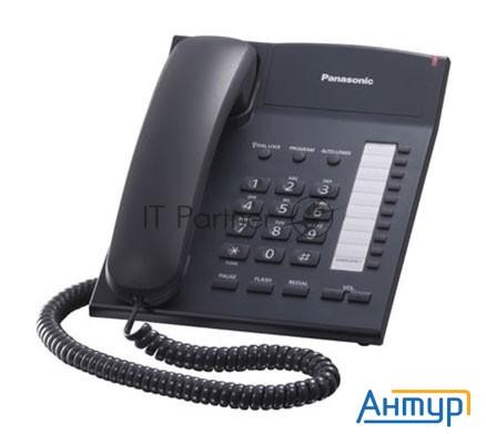 Телефон Panasonic Kx-ts2382rub (черный) {индикатор вызова,повторный набор последнего номера,4 уровня
