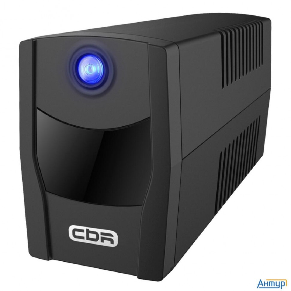 ИБП Cbr [qtm-650t-2f-lcuc] Line Interactive  650va/360w 7ah12v 2 X Shuko, Hid-usb, Rj45/11