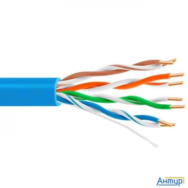 5bites Express Us5525-305b(bl) Кабель  Utp / Solid / 5e / 24awg / 100% Copper / Pvc / Blue / 305m