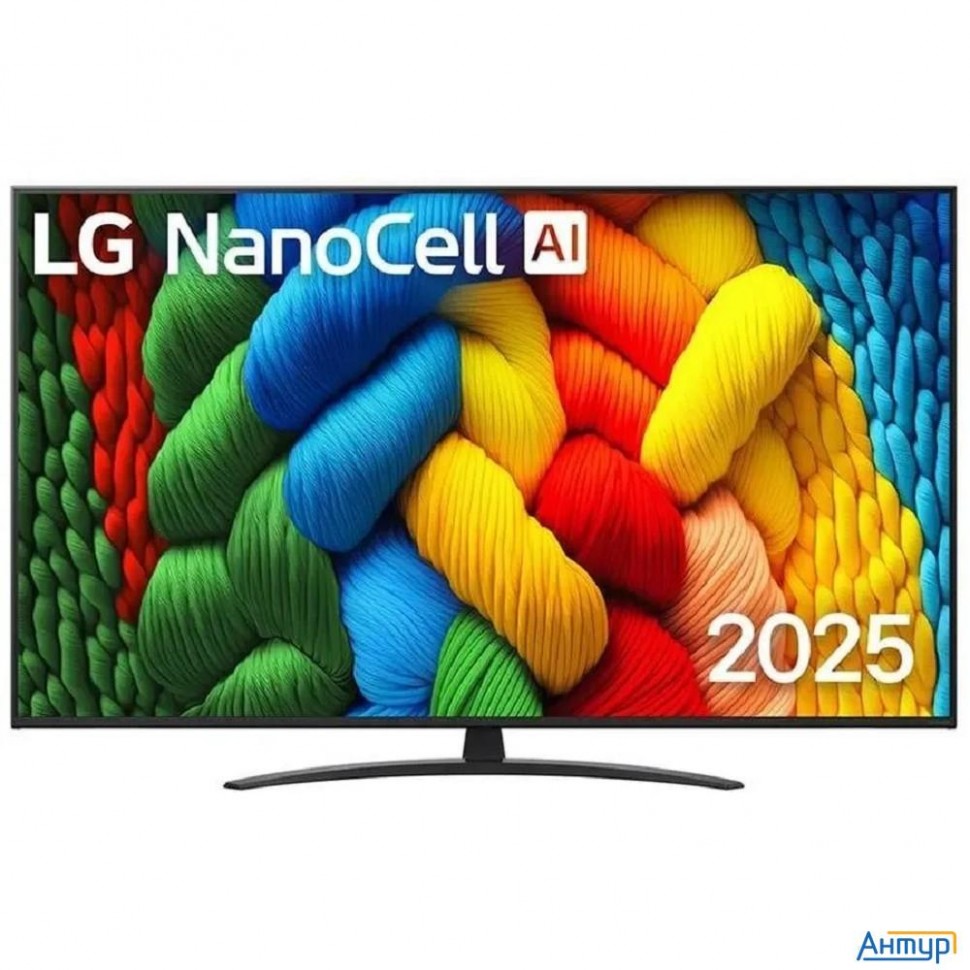 Lg 65" 65nano81a6a.arug черный {ultra Hd 60hz Dvb-t Dvb-t2 Dvb-c Dvb-s Dvb-s2 Usb Wifi Smart Tv}