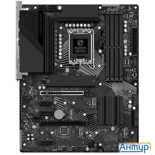 Asrock Z790 Pg Lightning {lga1700, Z790, 4*ddr5, Hdmi, 4xsata3 6.0, M.2 Socket, 9xusb 3.2,3xusb2.0,