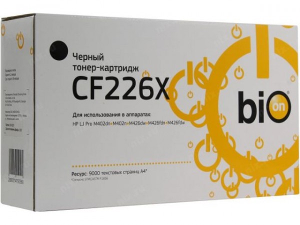 Cf226x Bion Картридж  для Hp Lj Pro M402dn/m402n/m426dw/m426fdn/m426fdw черный (9000стр.)