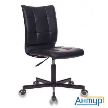 Бюрократ Ch-330m черный Leather Black искусственная кожа крестовина металл черный (1125861 )