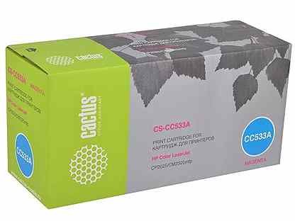 Cc533a_cactus картридж Cs-cc533a для Laser Jet Cp2025/cm2320mfp, пурпурный