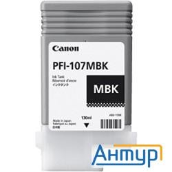 Canon Pfi-107mbk 6704b001 Картридж  для  Ipf680/685/780/785, Черный, 130ml