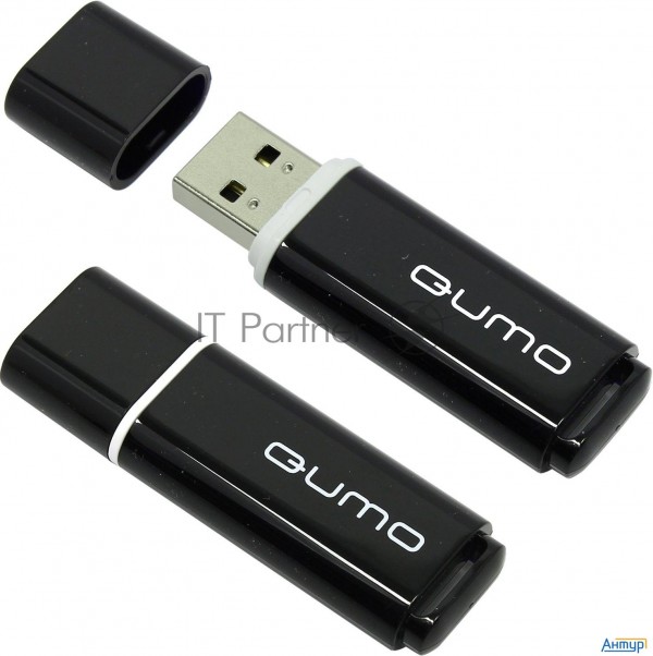 Флэш Диск Qumo 8gb Optiva 02 Black Qm8gud-op2-black