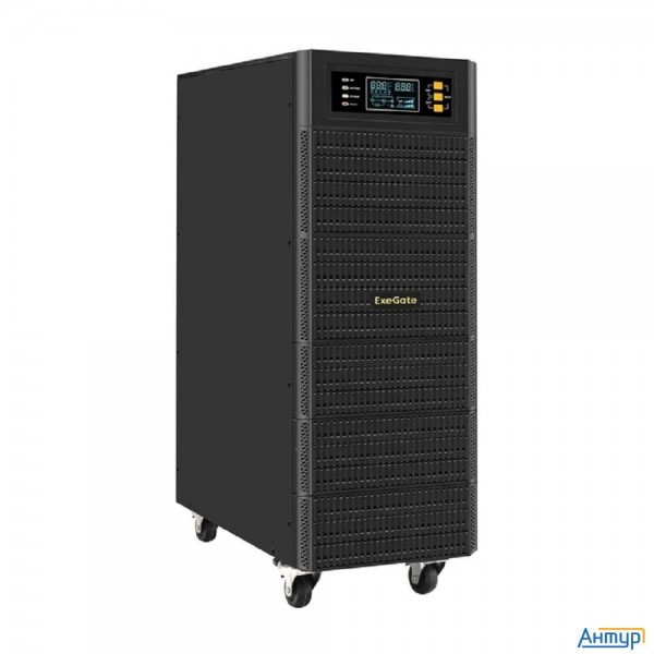 Exegate Ex296952rus ИБП On-line Exegate Powerexpert Tl-575-6kva.240v.lcd.avr.t.usb.rs232.snmp <6000v