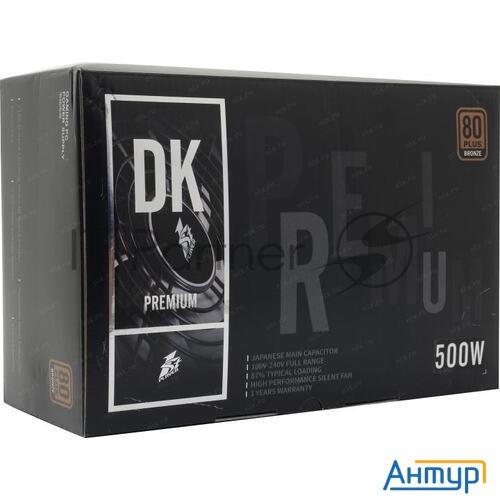 Блок питания 1stplayer Dk Premium 500w / Atx 2.4, Apfc, 80 Plus Bronze, 120mm Fan / Ps-500ax
