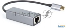 Vcom Du320m Кабель-переходник Usb 3.1 Type-c -->rj-45 1000mbps Ethernet, Aluminum Shell, 0.15м Vcom