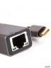 Vcom Du320m Кабель-переходник Usb 3.1 Type-c -->rj-45 1000mbps Ethernet, Aluminum Shell, 0.15м Vcom