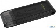 Флеш Диск Kingston 128gb Datatraveler Dt70 <dt70/128gb>, Usb-c 3.2 Gen 1