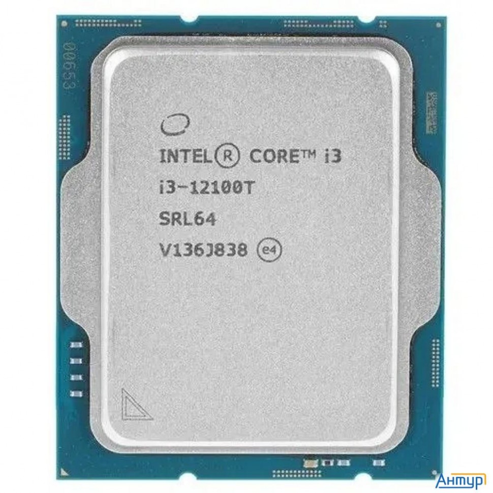 Процессор Intel Core I3-12100t Cm8071504651106 Alder Lake 4c/8t 2.2-4.1ghz (lga1700, L3 12mb, 7nm, U
