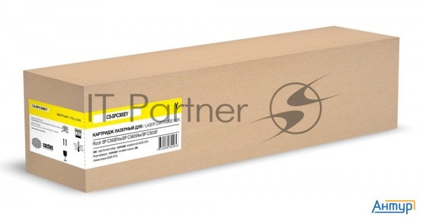 Картридж лазерный Cactus Cs-spc360ey 408187 желтый (6000стр.) для Ricoh Sp C360dnw/sp C360snw/sp C36