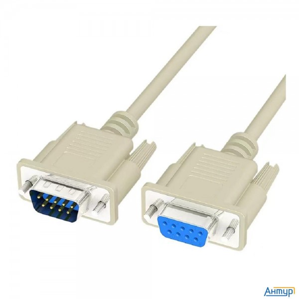 Bion Кабель Rs-232 Db9m/db9f, 1.8м, белый [bxp-cc-133-18]