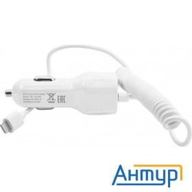 Harper Автомобильное зарядное устройство  Cch-3115 White  (1 Usb-порт, 2.1А, кабель Lightning;)